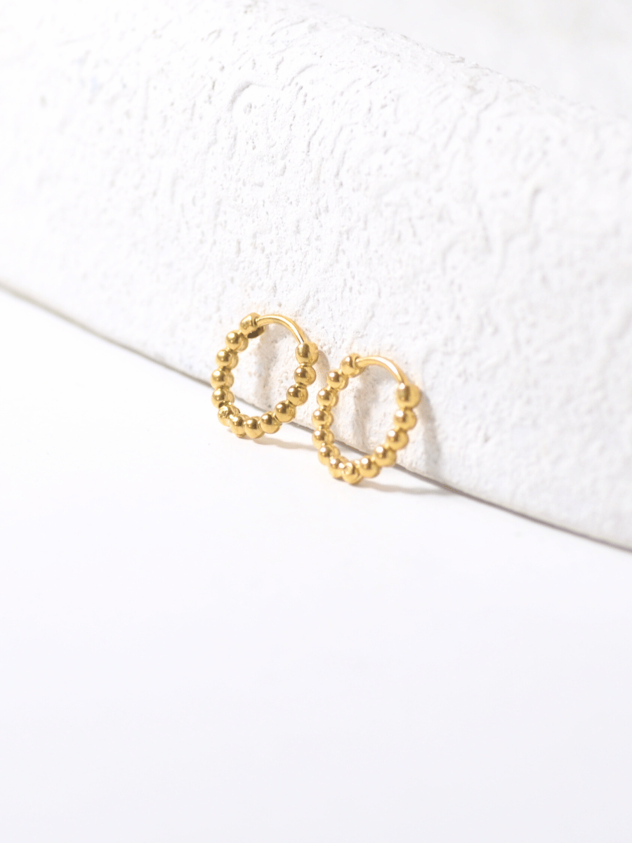 kadio jewelry Amy Hoop fashion gold earrings