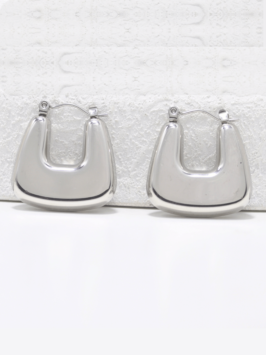 kadio jewelry Juliette Hoop fashion silver earrings