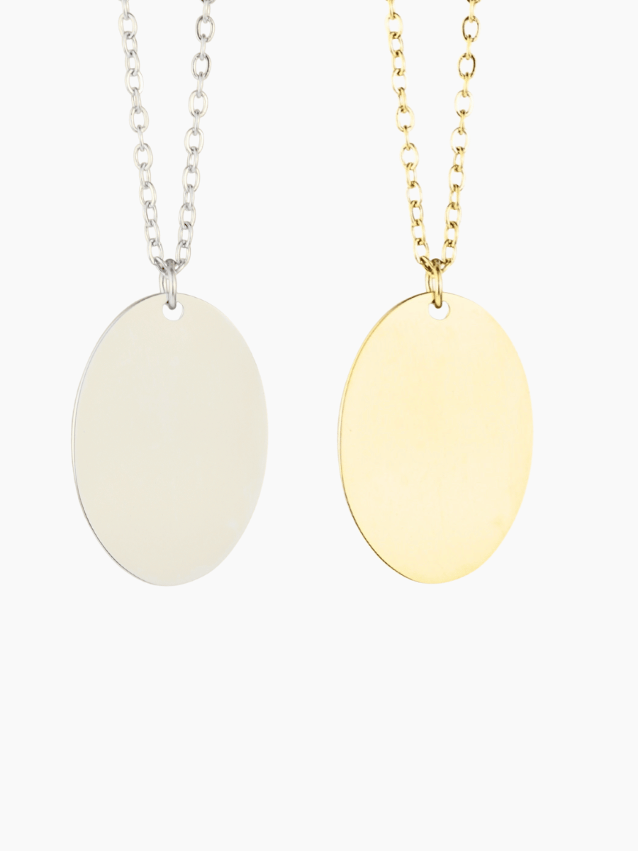 kadio jewelry Moira Engravable (IMAGE) fashion silver necklaces