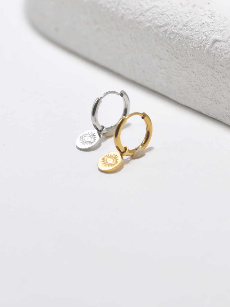 kadio jewelry Nazar Earrings fashion gold earrings