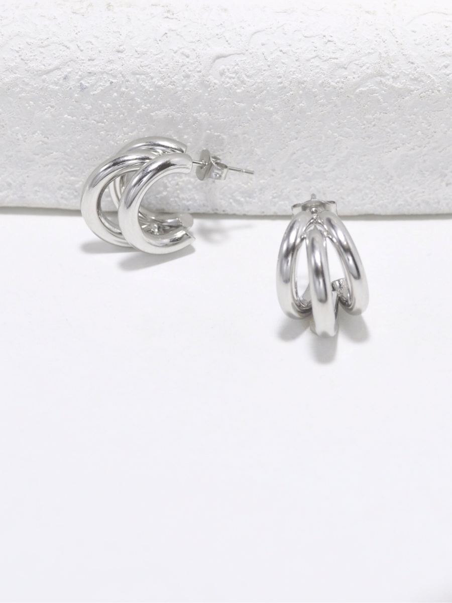 kadio jewelry Tiffany Stud fashion silver earrings